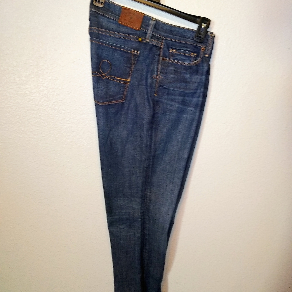 Lucky Brand  Sofia Straight 12/31 med denim jeans
